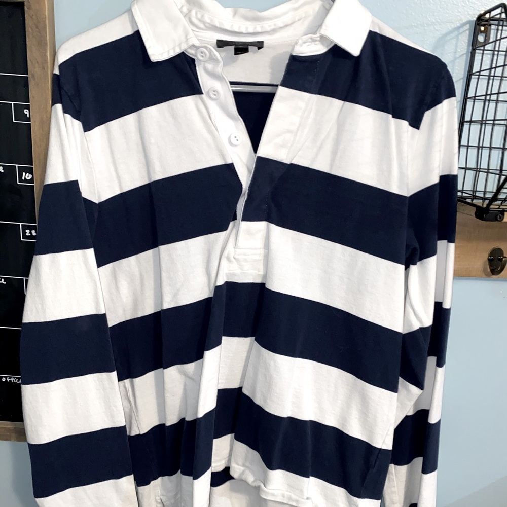 J Crew Collared Top